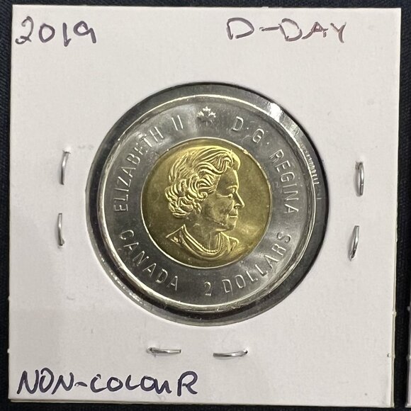 Set of 4 D-Day 75th Anniversary 2019 Commemorative Toonies! - Picture 7 of 16